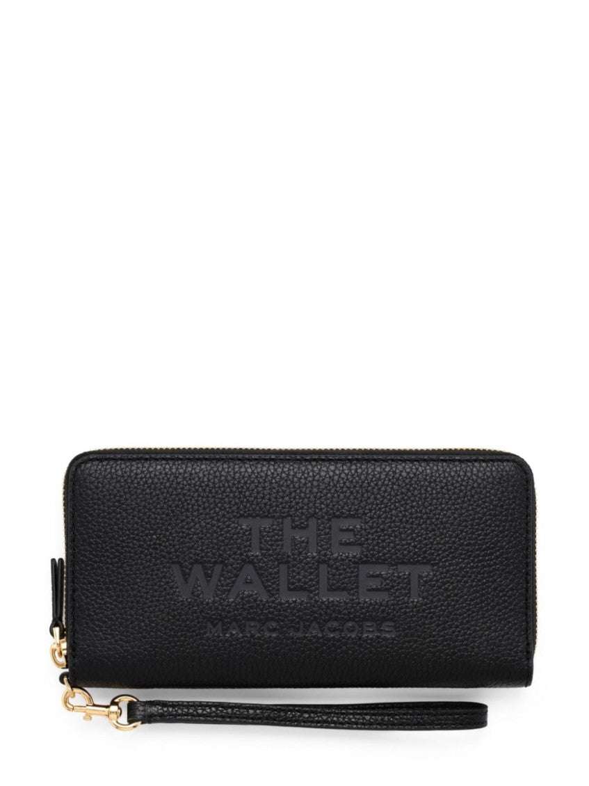 Black logo Zip Around Wallet 1