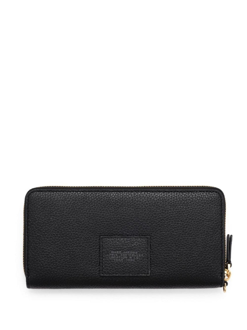 Black logo Zip Around Wallet 2