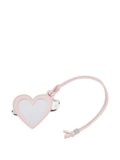 Light Pink Heart Embellished Keyring 1