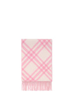 Pink Checks Scarf 1