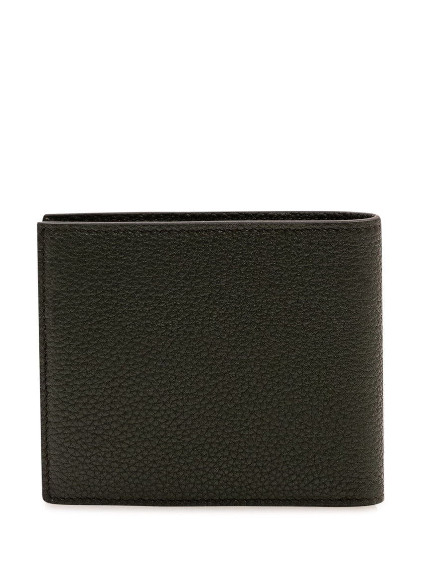 Green Textured Logo Wallet 2