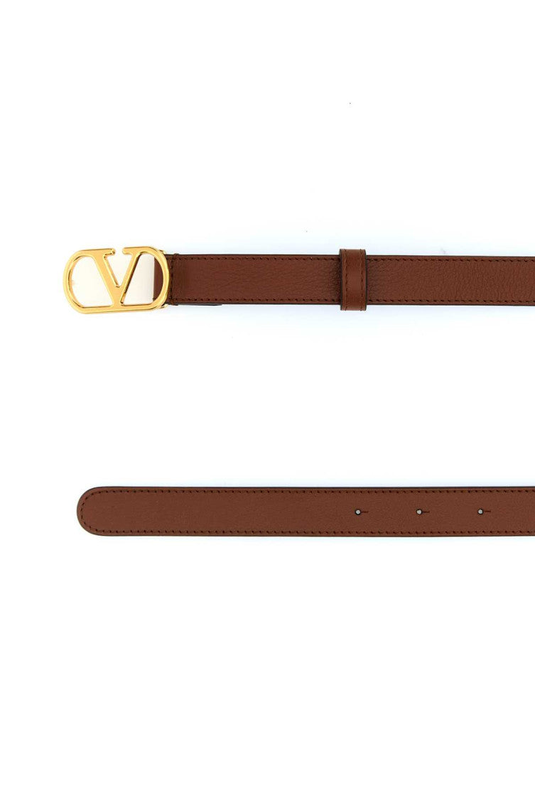 Brown VLogo Buckle Belt 2