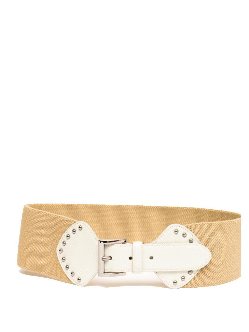 Natural Buckled Waist Belt 1
