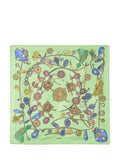 Light Green Jewel Printed Scarf 1