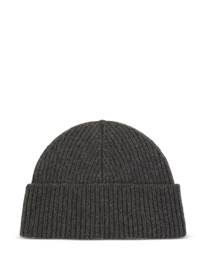 Grey Logo Beanie Cap 4