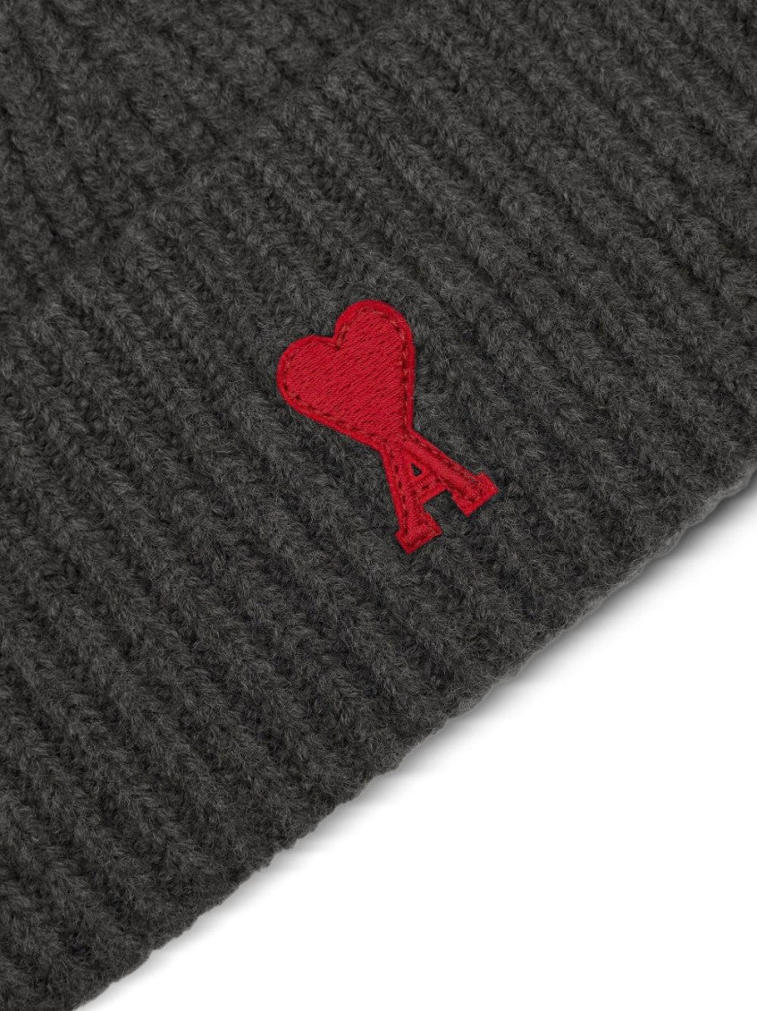 Grey Logo Beanie Cap 5