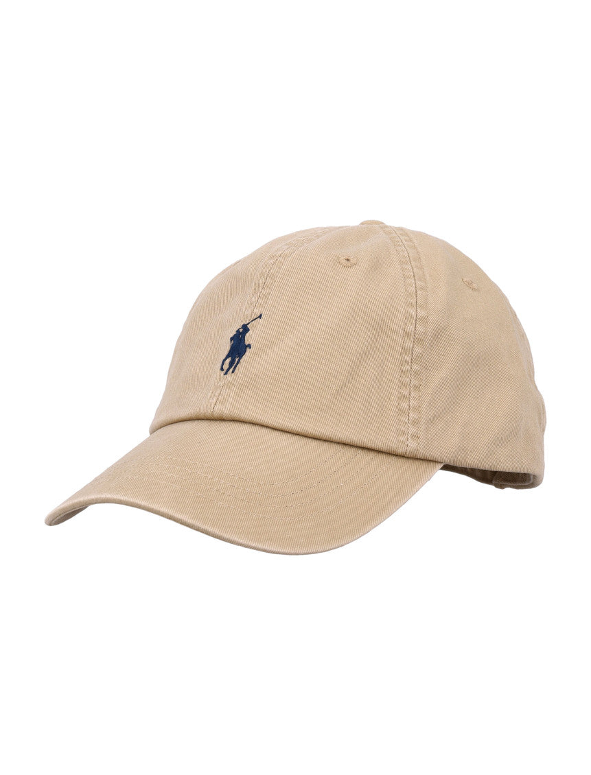 Beige Logo Baseball Cap 1