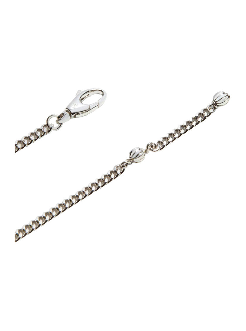 Silver VLogo Chain Bracelet 2