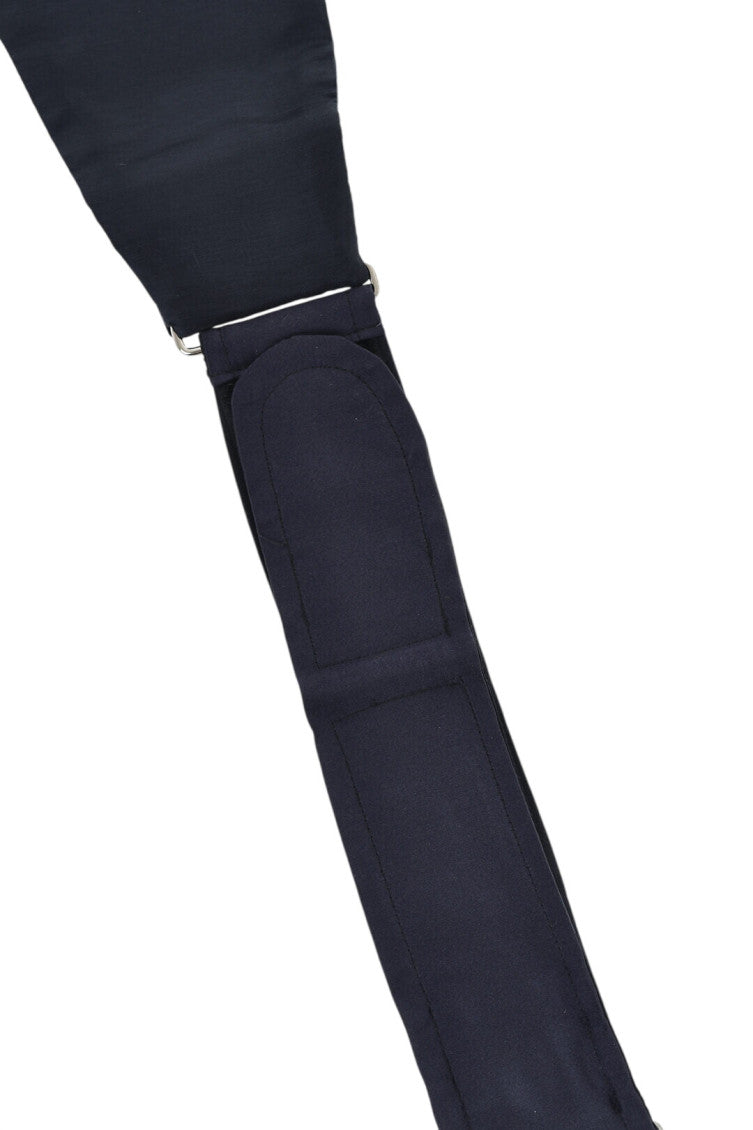 Navy Blue Pleated Cummerbund Belt 3