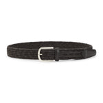 Dark Brown Woven  Belt 1