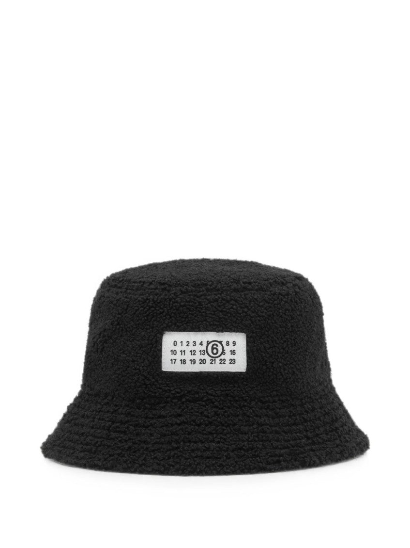 Black Logo Bucket Hat 1
