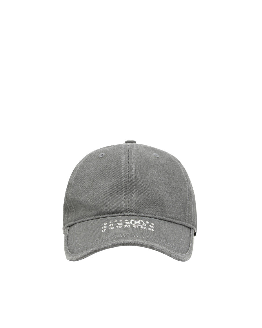 Grey Logo baseball cap 1