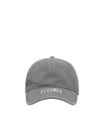 Grey Logo baseball cap 1