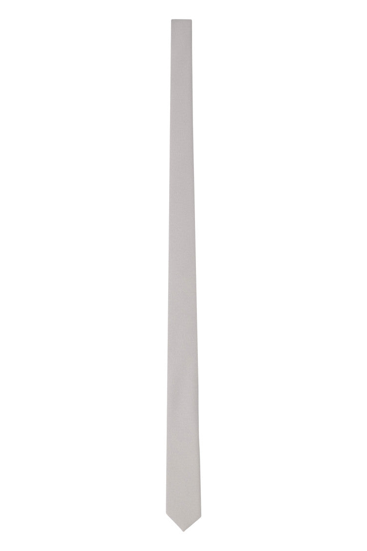 Light Grey Solid Tie 1