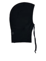Black Textured Balaclava Hat 1