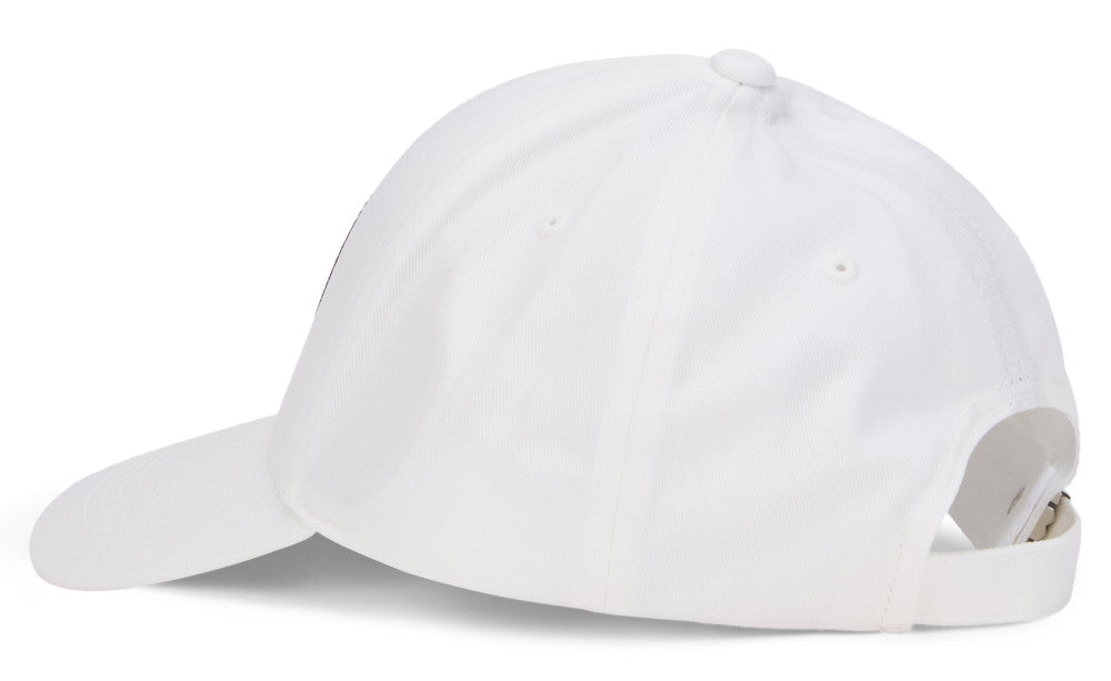White Logo Baseball Cap 2