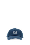 Blue Textured Baseball Cap 1