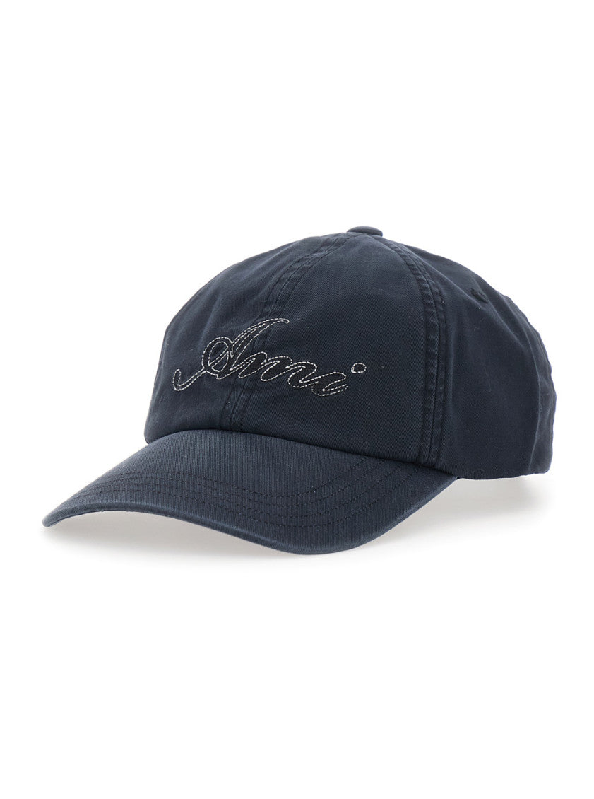 Black Logo Baseball Cap 1