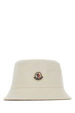 Beige Reversible Logo Bucket Hat 1