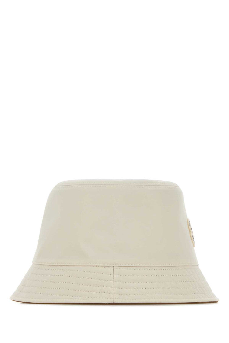 Beige Reversible Logo Bucket Hat 2