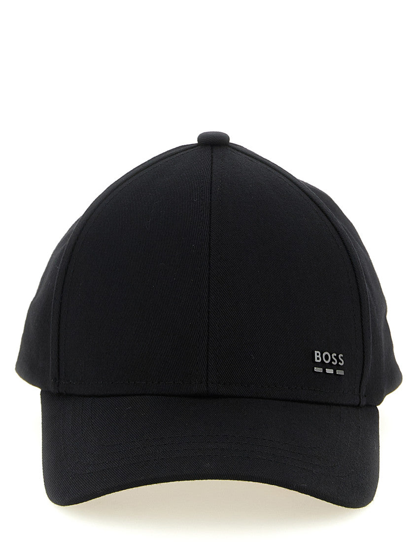 Black Logo Baseball Cap 1