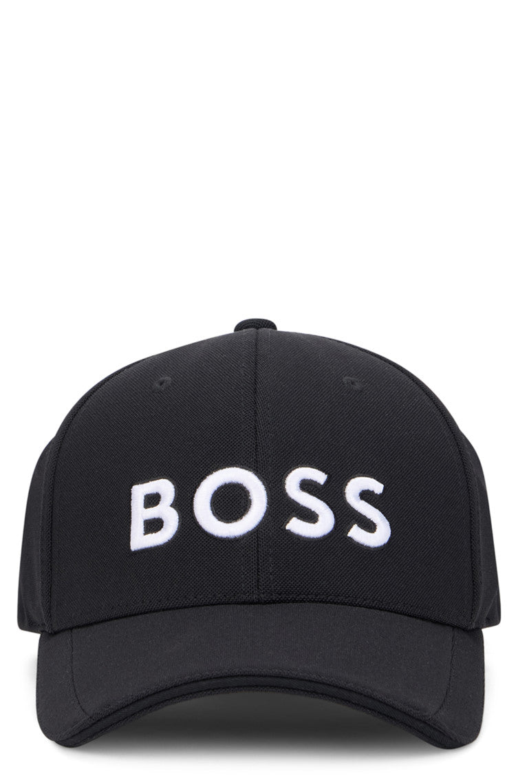 Black Logo Baseball Cap 1