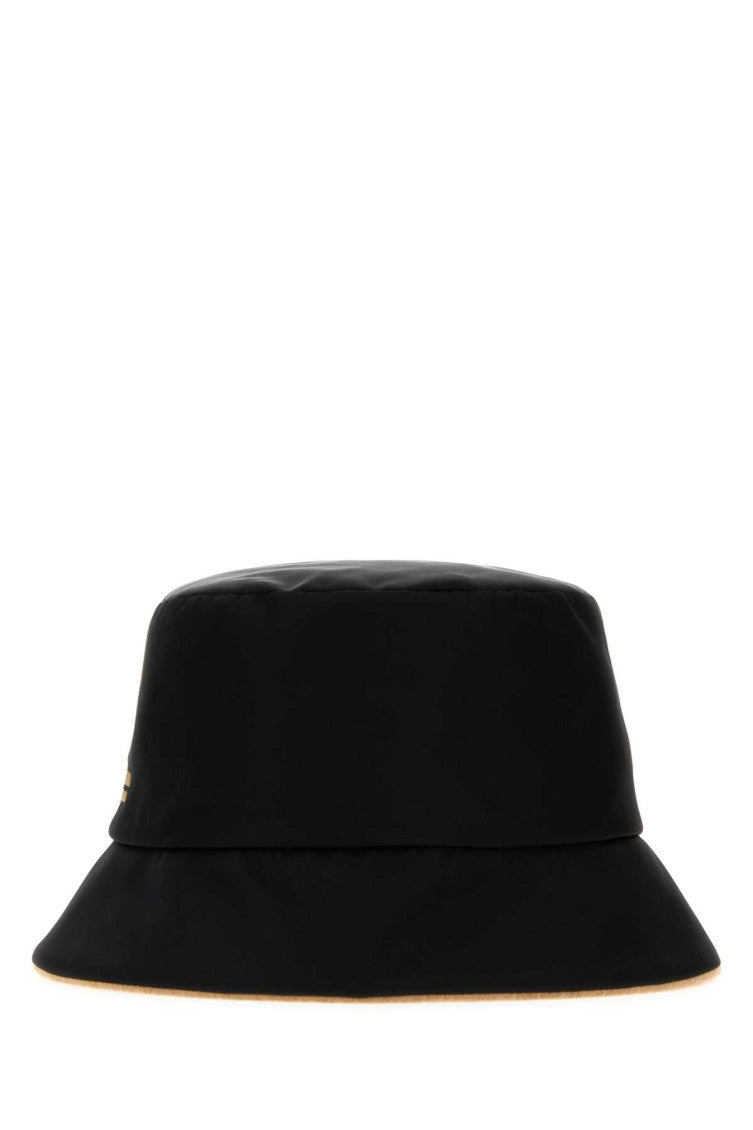 Black Reversible Bucket Hat 2