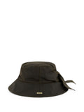 Olive Green Logo Bucket Hat 1