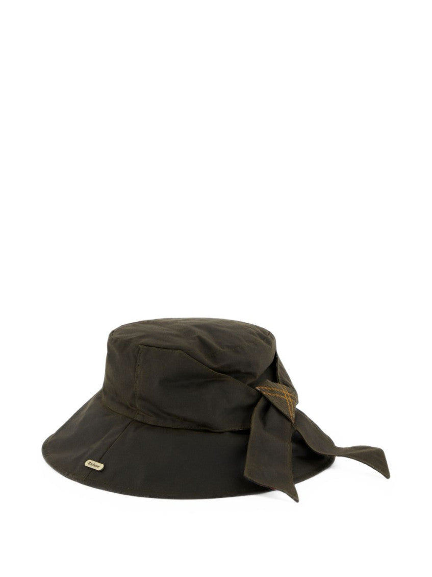 Olive Green Logo Bucket Hat 2