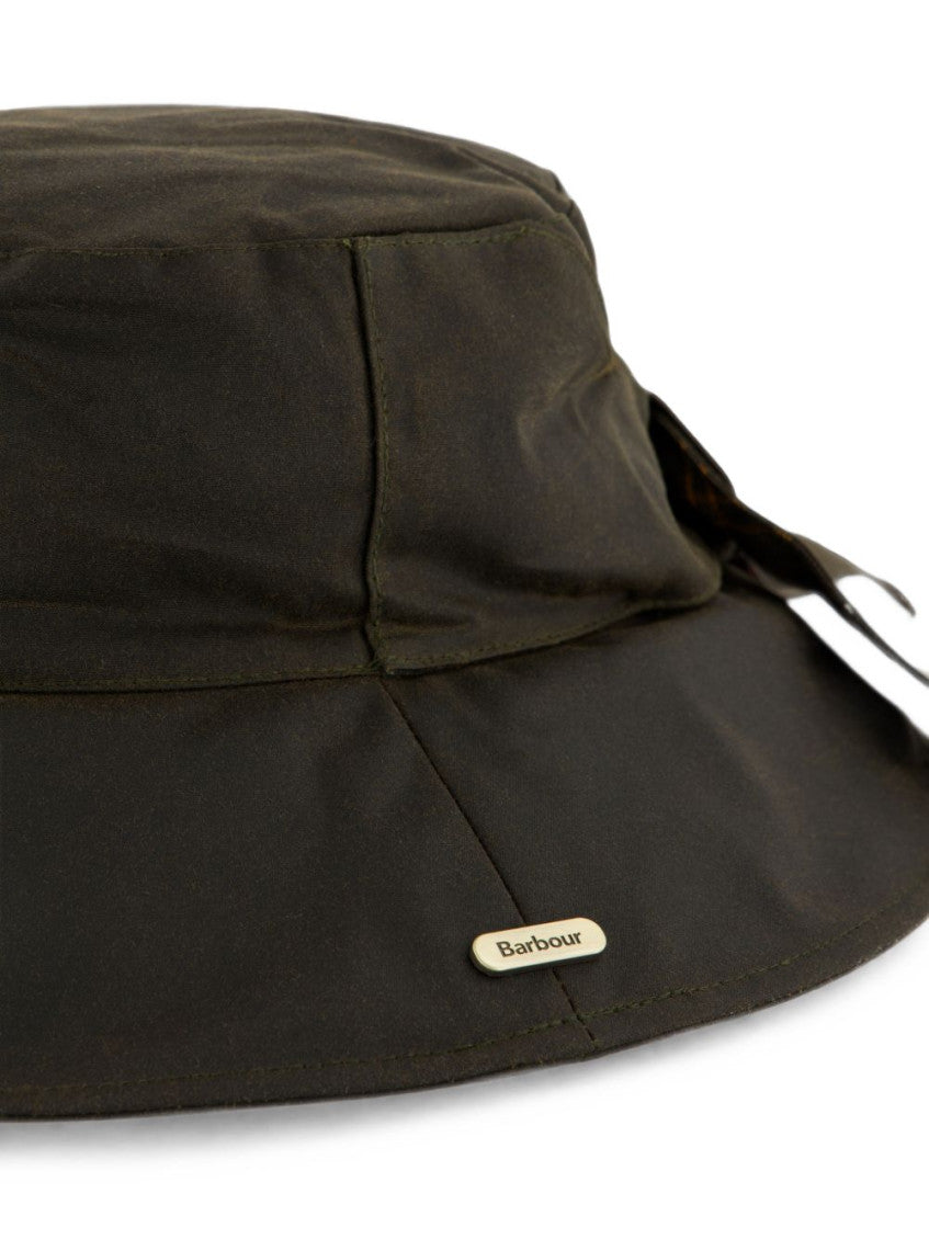 Olive Green Logo Bucket Hat 3