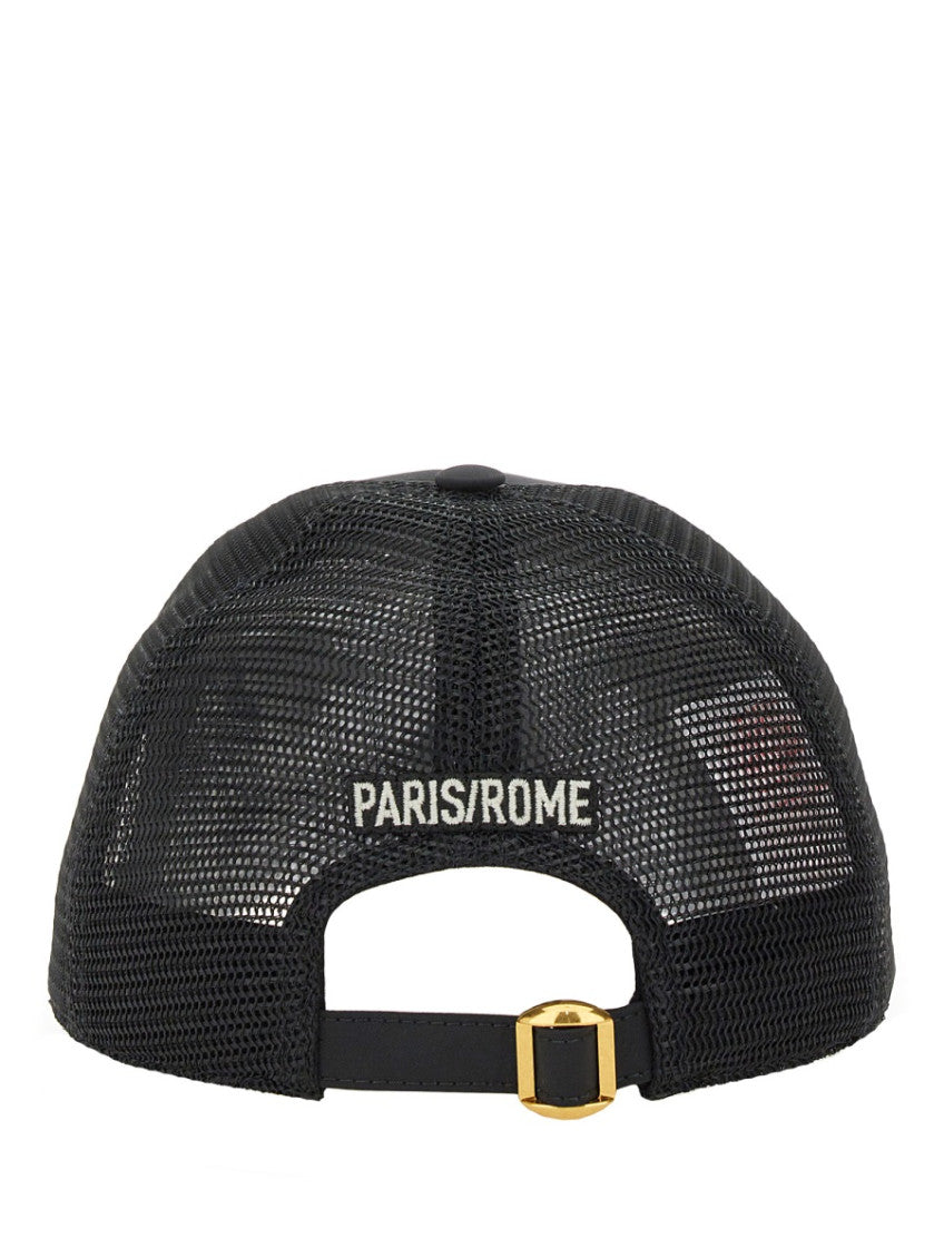 Black Logo Baseball Cap 2
