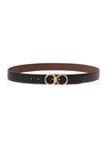 Black Textured Reversible Belt 1