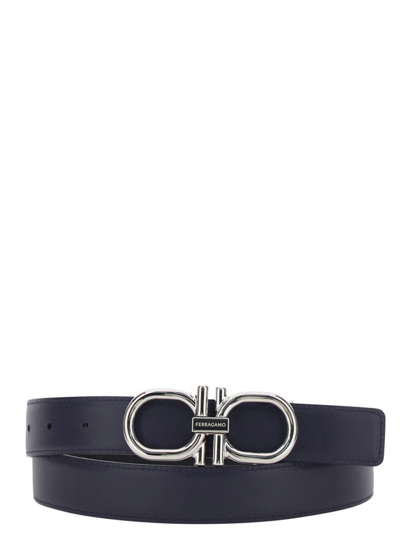 Black Reversible Buckle Belt 3