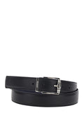 Black Solid Reversible Belt 1