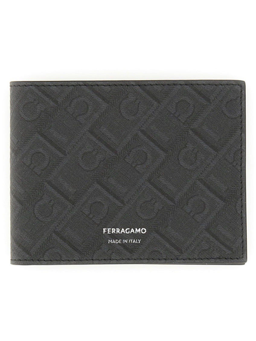 Black Textured Wallet 1