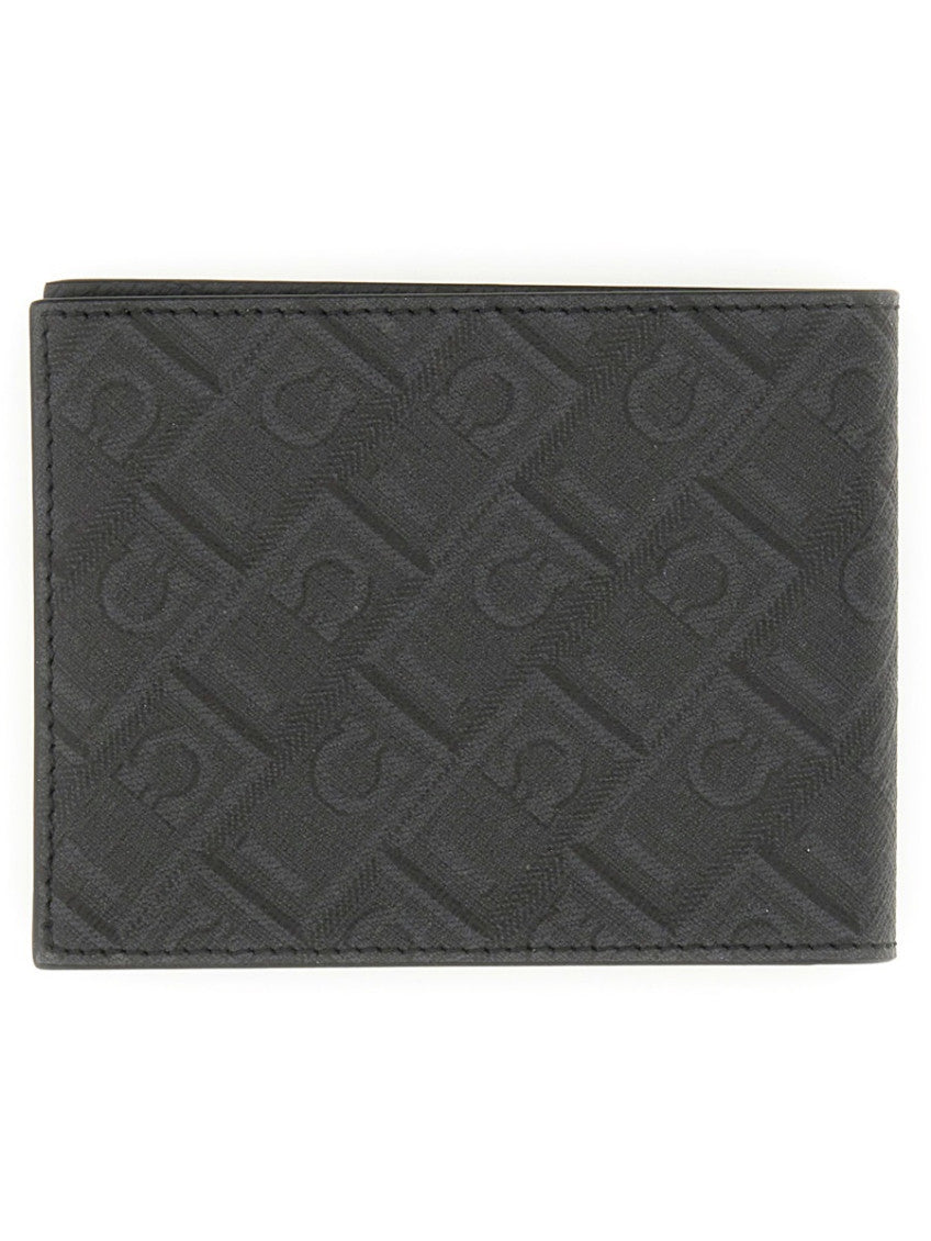 Black Textured Wallet 2