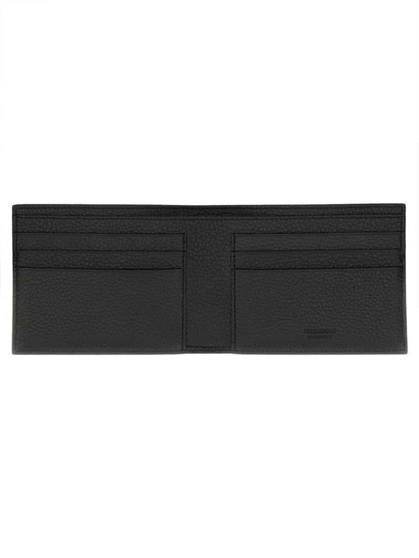 Black Textured Wallet 3