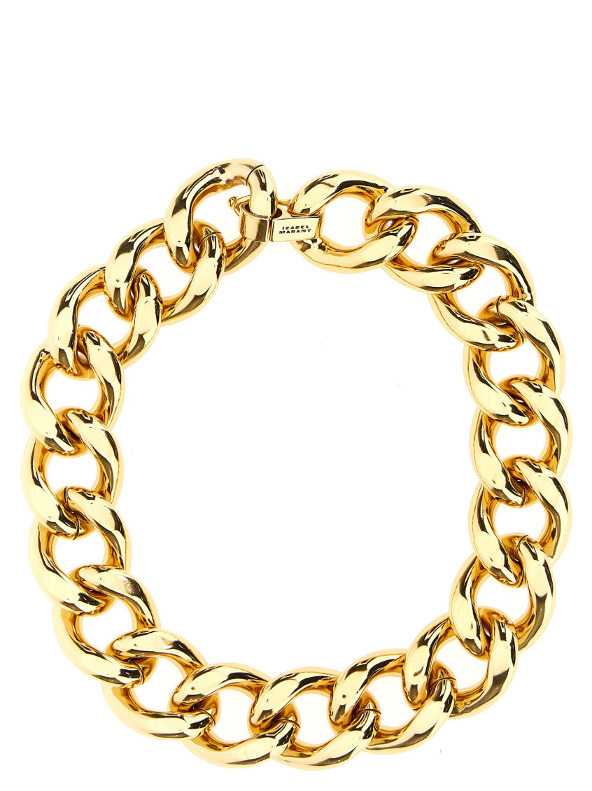 Golden Bold Chain Necklace 1