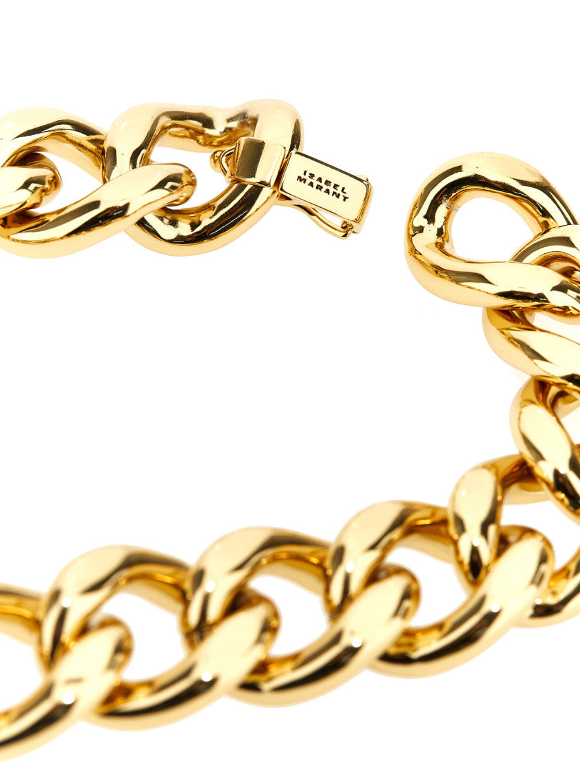 Golden Bold Chain Necklace 3