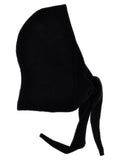 Black Logo Hood Hat 1
