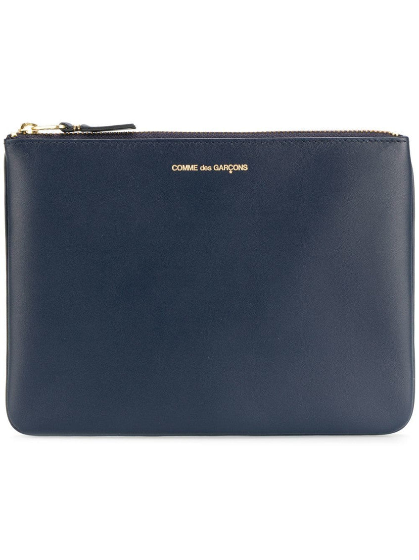 Navy Blue Logo Wallet 1