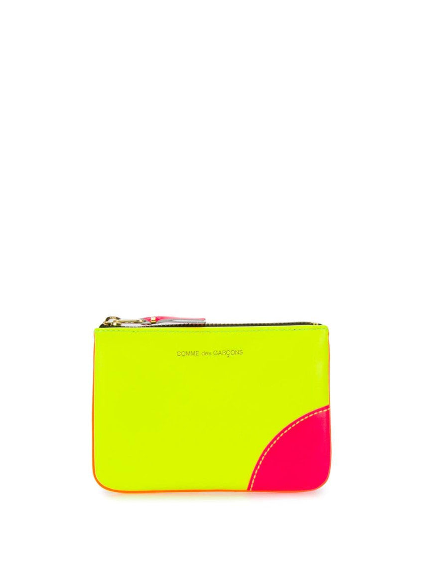 Neon Green Logo Wallet 1