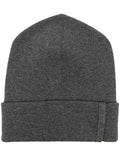 Grey Wool beanie hat 1