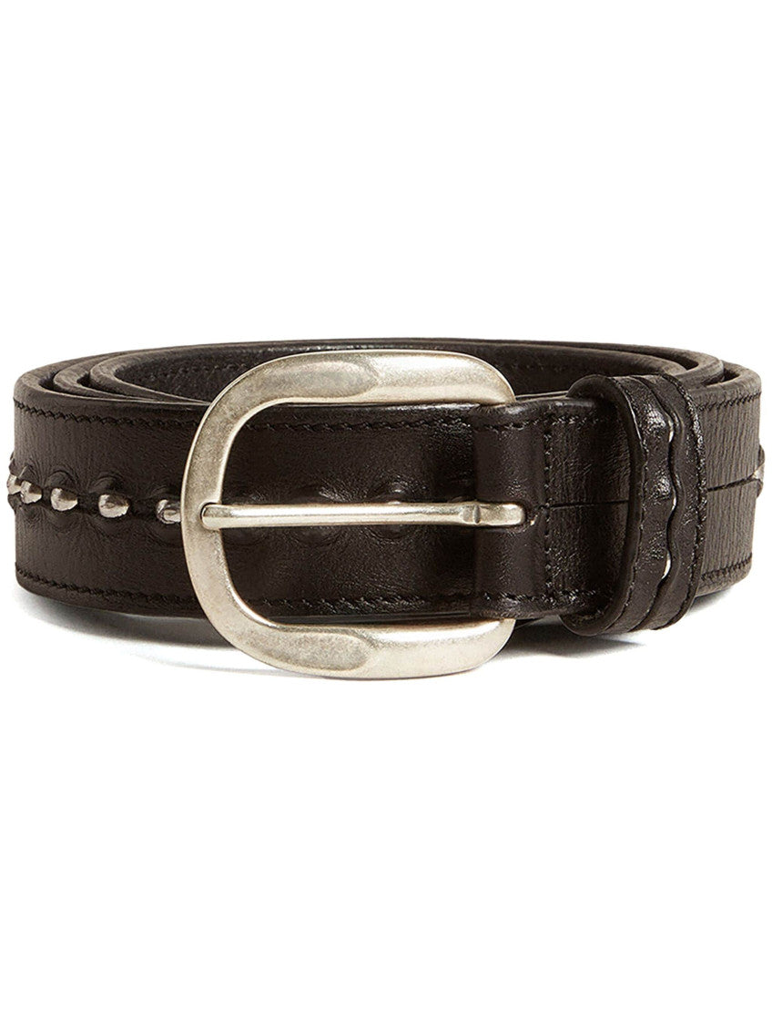 Black Stud Detail Belt 1