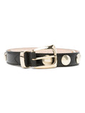 Black Studded Buckle Belt 1