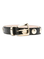 Black Studded Buckle Belt 1