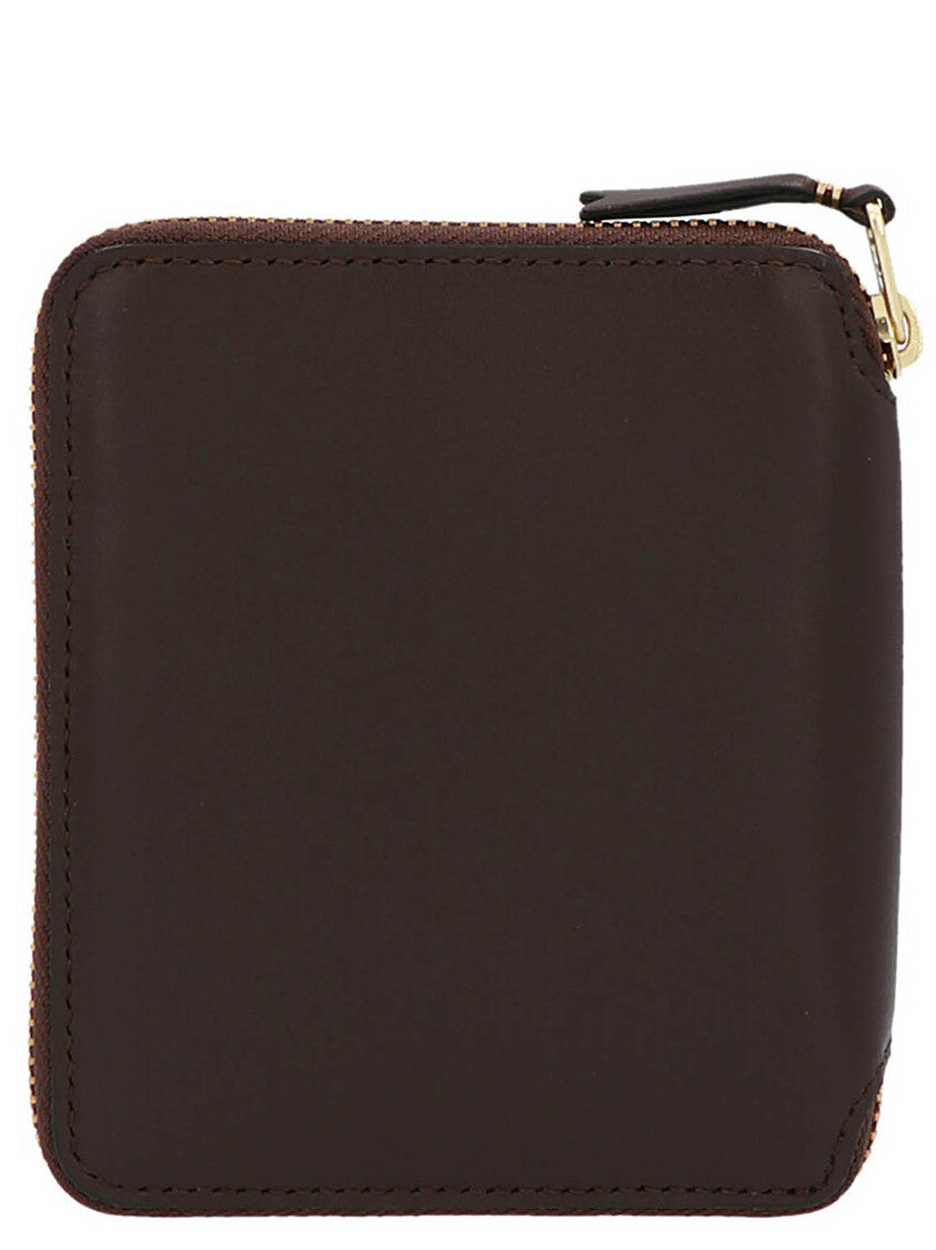 Brown Logo Zip Around Wallet 1