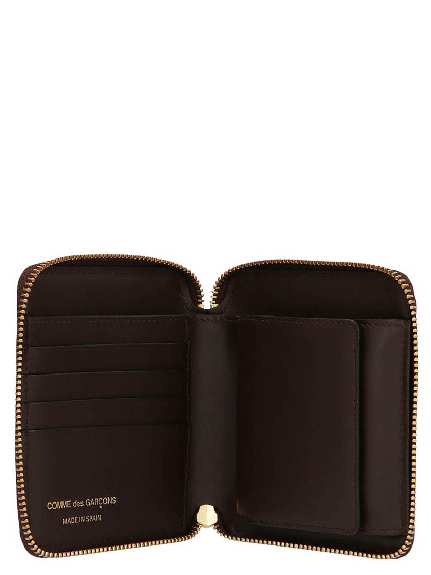 Brown Logo Zip Around Wallet 2