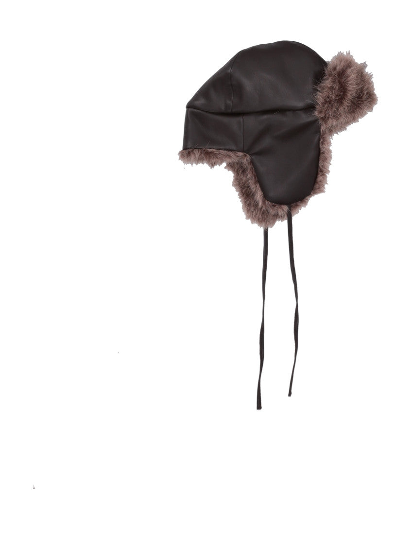 Dark Brown Trapper Hat 2