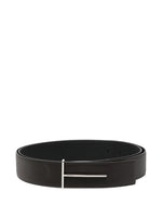 Dark Brown Leather Belt 1
